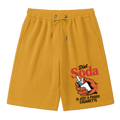 Tokyocanvas Diet Soda Is Just A Fridge Cigarette Funny Classic Short