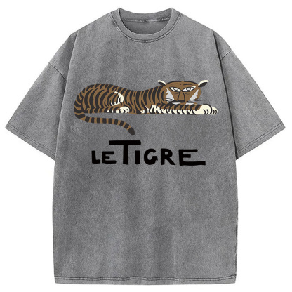Tokyocanvas Le Tigre Washed T-Shirt