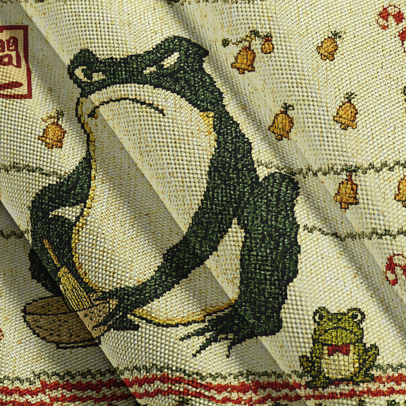 Tokyocanvas Matsumoto Hoji Japanese Frog Christmas Ugly Sweatshirt