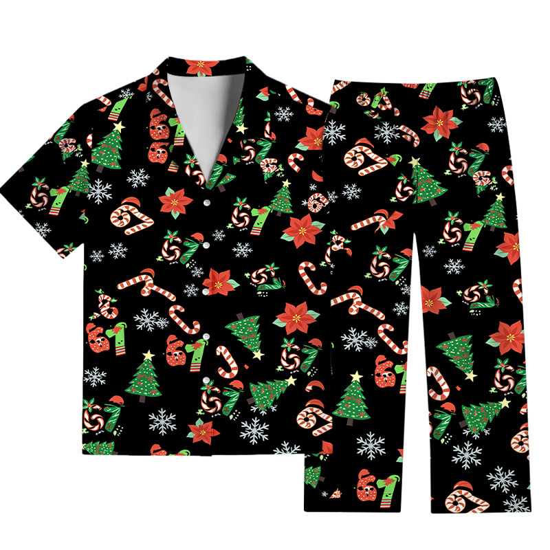 Tokyocanvas Funny Christmas Six Seven Pajama Set