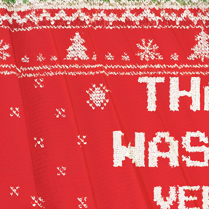 Tokyocanvas Red That Wasn't Very Data Driven Of You Christmas Ugly Sweatshirt