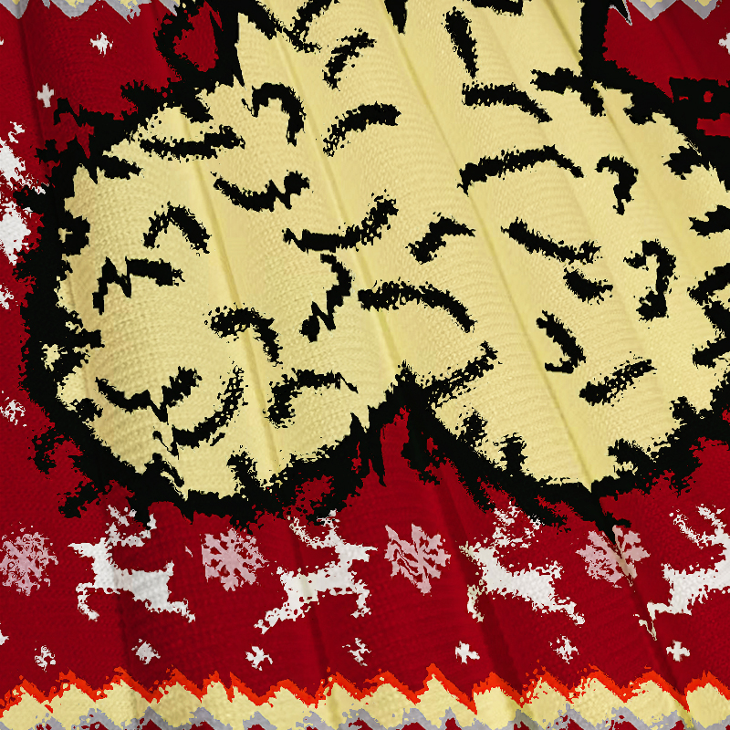 Tokyocanvas Hilarious Naughty Christmas Ugly Sweatshirt