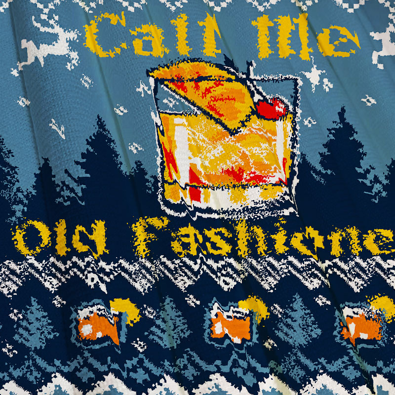 Tokyocanvas Call Me Old Fashioned Christmas Ugly Sweatshirt