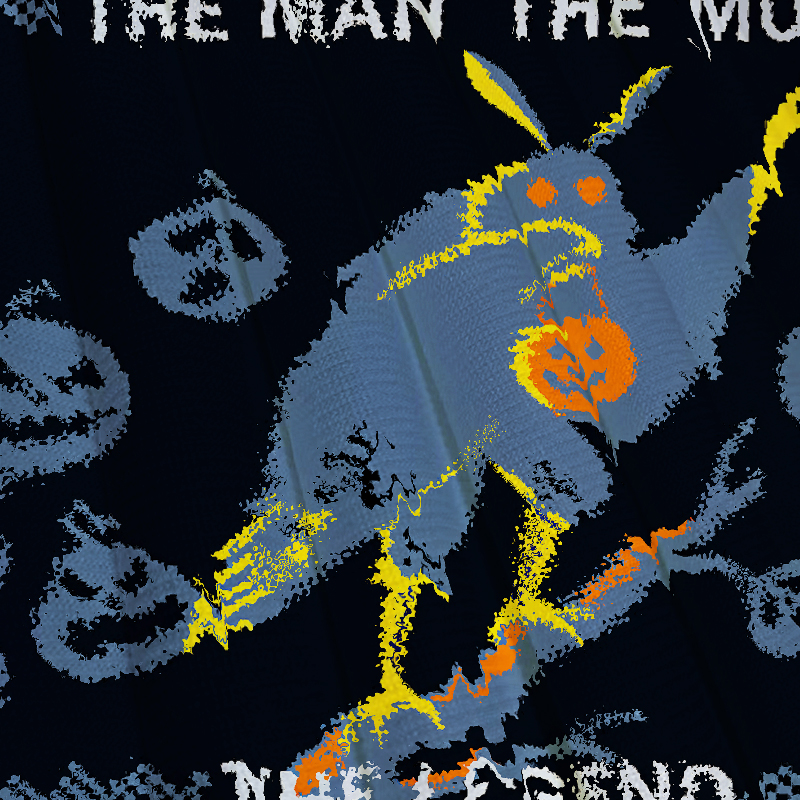 Tokyocanvas Mothman Christmas Ugly Sweatshirt
