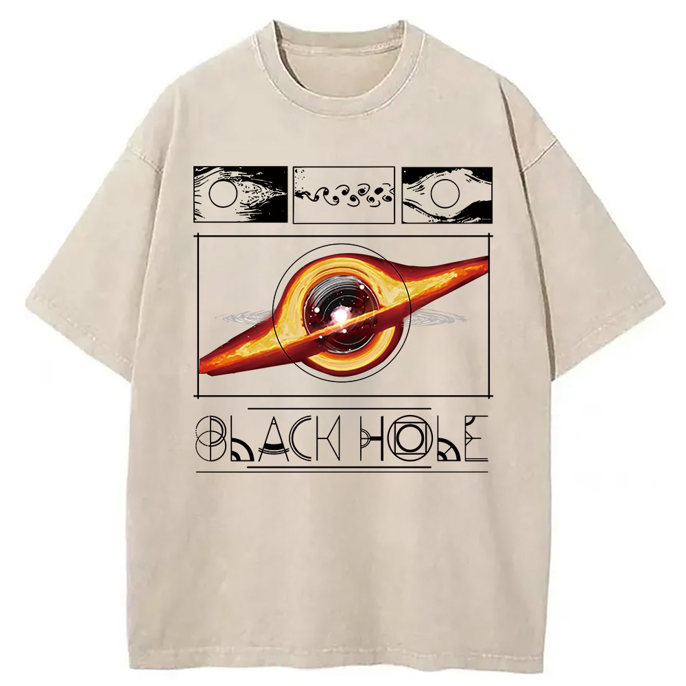 Tokyocanvas Universe Fade Washed T-Shirt