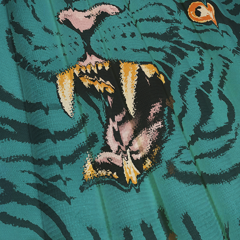 Tokyocanvas Tiger Casual Ugly Sweatshirt