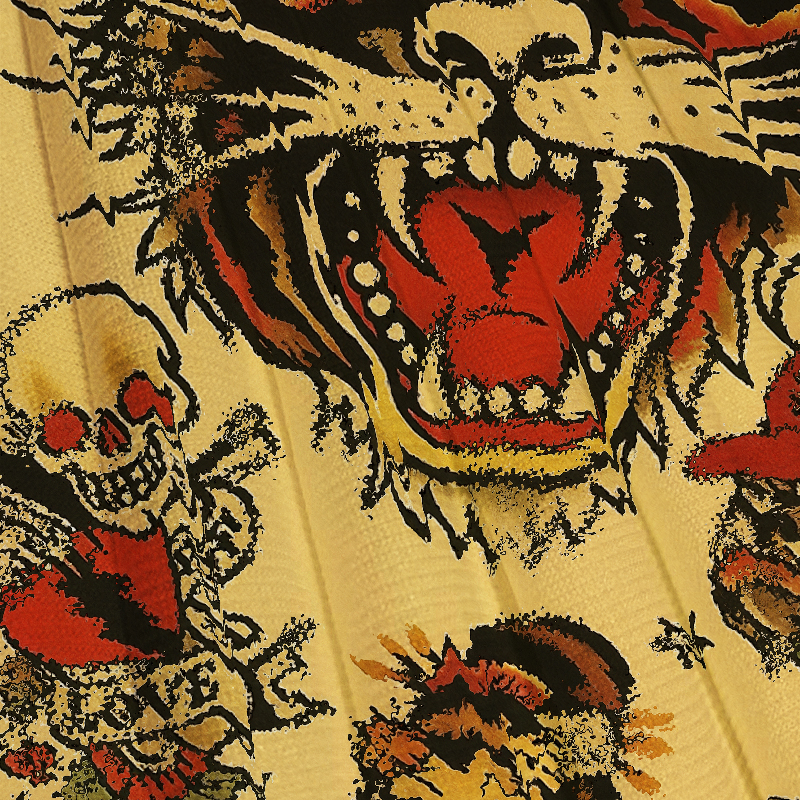 Tokyocanvas Tiger Vintage Casual Ugly Sweatshirt