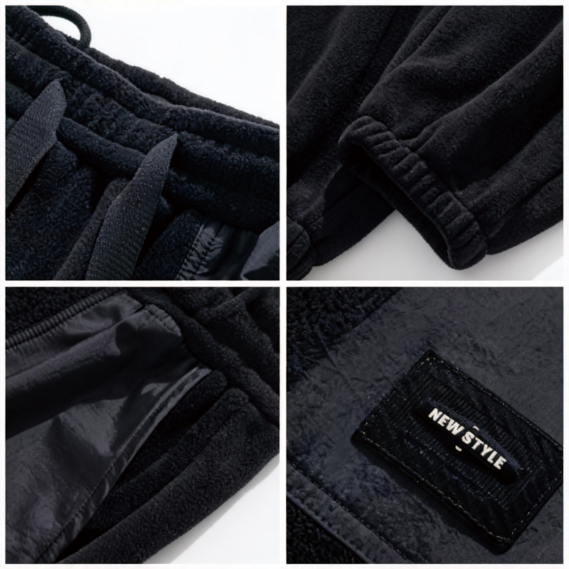 Tokyocanvas Wide-Pocket Tapered Fleece Sweatpants
