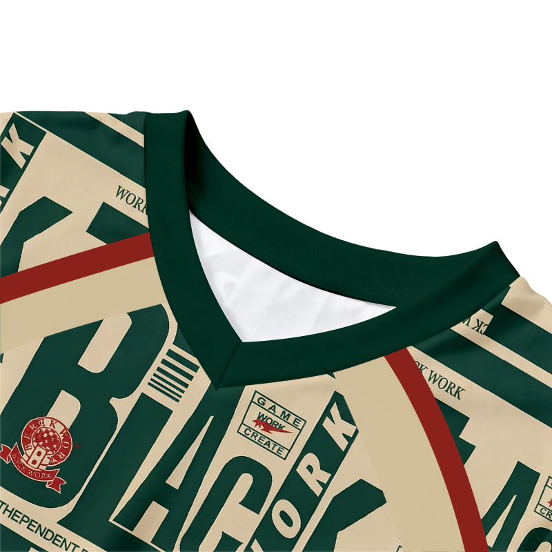 Tokyocanvas Black Work Long Sleeve Graphic Print T-Shirt