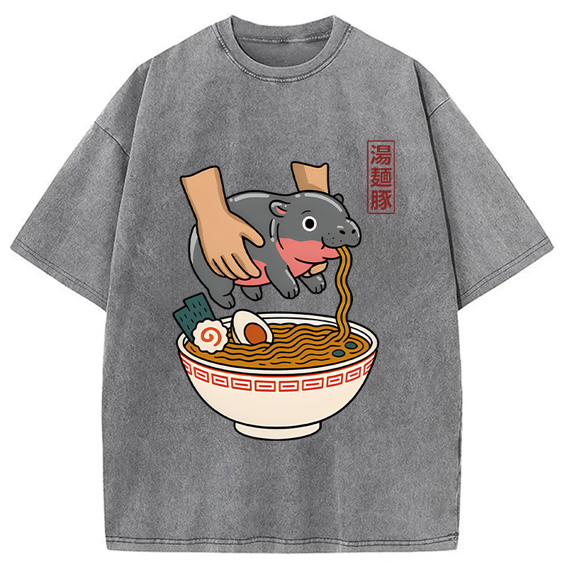 Tokyocanvas Noodles Got Me Washed T-Shirt