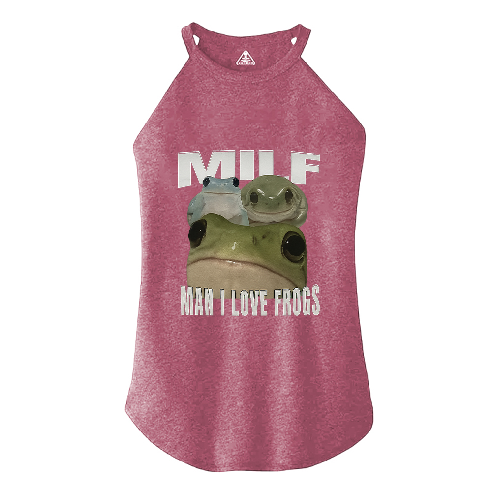 Tokyocanvas Man I Love Frogs Cotton Tank
