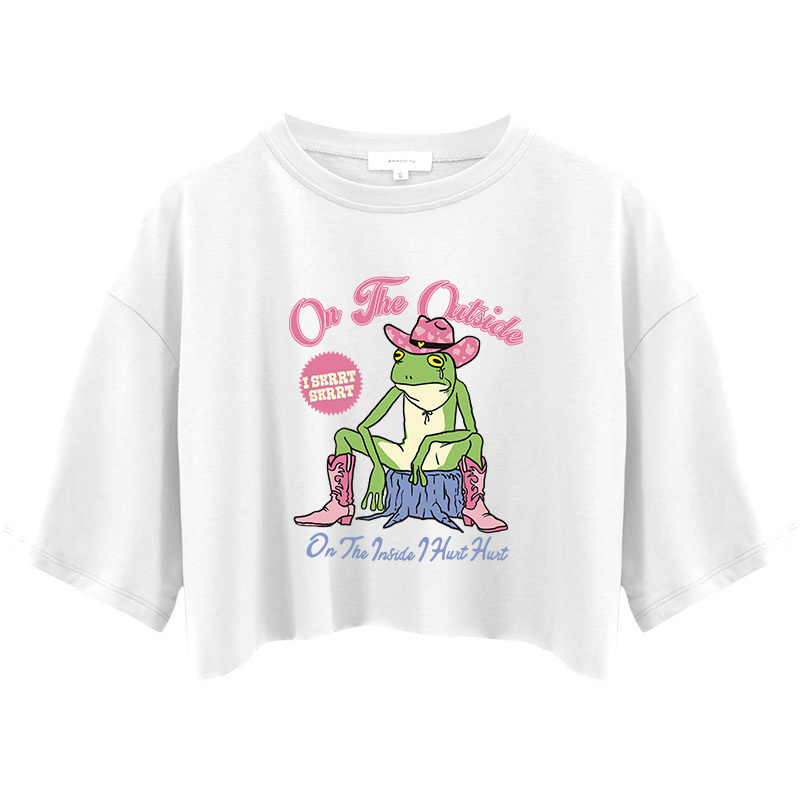 Tokyocanvas On the Outside Crop Top