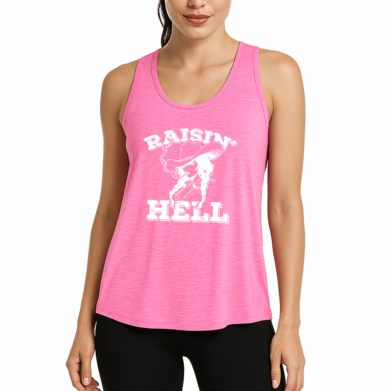 Tokyocanvas Raising Hell Fitness Tank