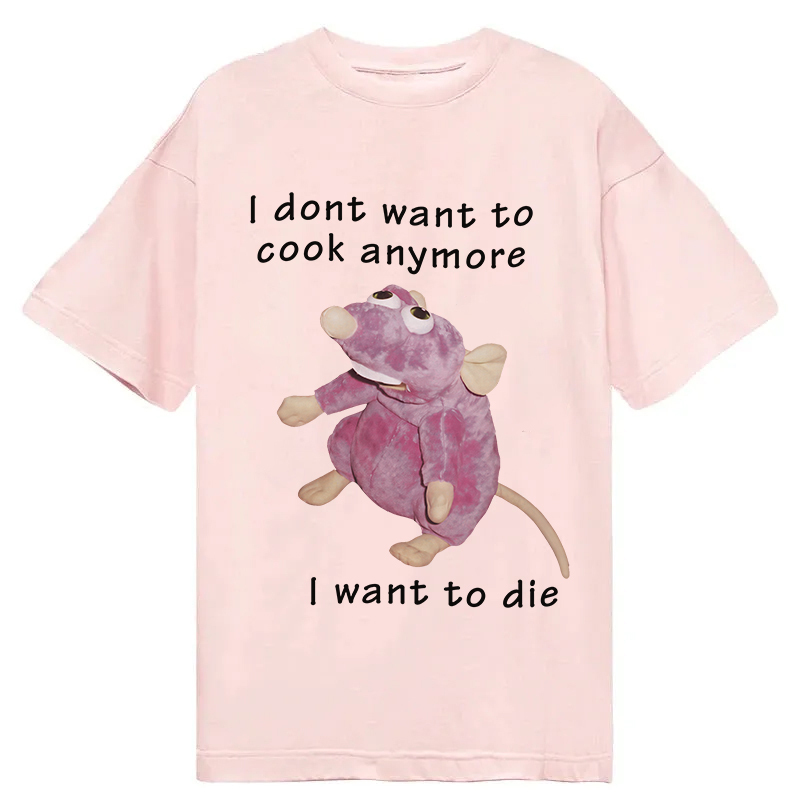 Tokyocanvas I Don't Want To Cook Anymore Classic T-Shirt