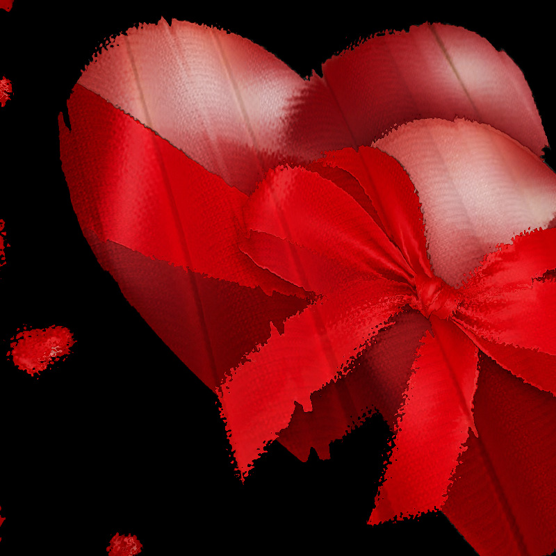 Tokyocanvas Valentine's Day Gift Heart Casual Ugly Sweatshirt