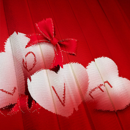 Tokyocanvas Valentine's Day LOVE Heart Casual Ugly Sweatshirt