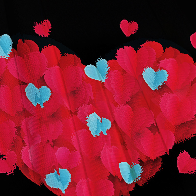 Tokyocanvas Happy Valentine's Day Casual Ugly Sweatshirt