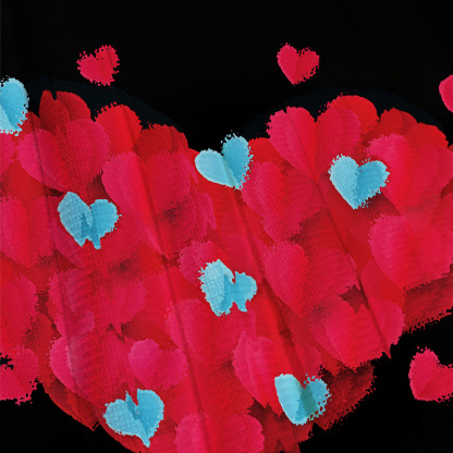 Tokyocanvas Happy Valentine's Day Casual Ugly Sweatshirt