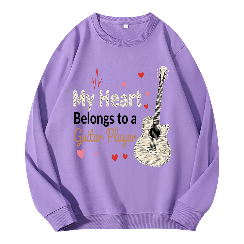 Tokyocanvas Music Lover Valentine Valentine Classic Sweatshirt