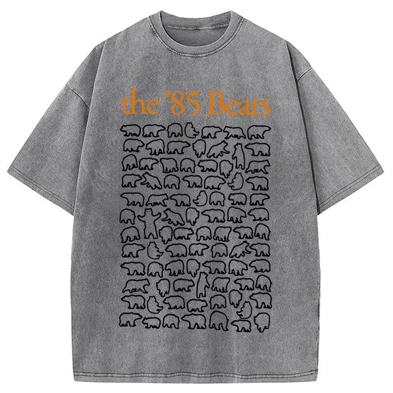 Tokyocanvas 85 Bears Washed T-Shirt