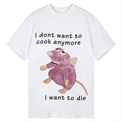 Tokyocanvas I Don't Want To Cook Anymore Classic T-Shirt