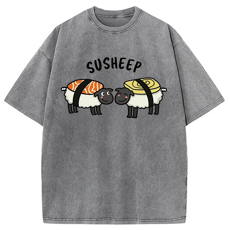 Tokyocanvas Susheep Washed T-Shirt