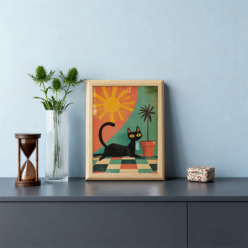 Tokyocanvas Room Full Of Sunlight Framed Art Print