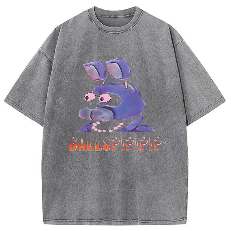 Tokyocanvas Balls?! Washed T-Shirt