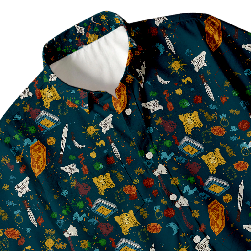 Tokyocanvas Adventure Button Up Pocket Shirt