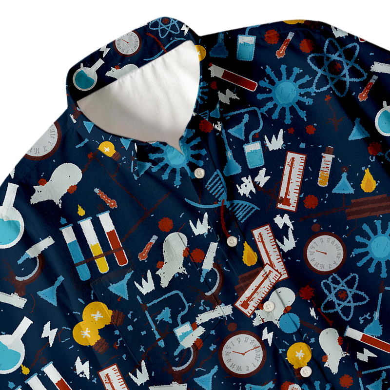 Tokyocanvas Science Button Up Pocket Shirt