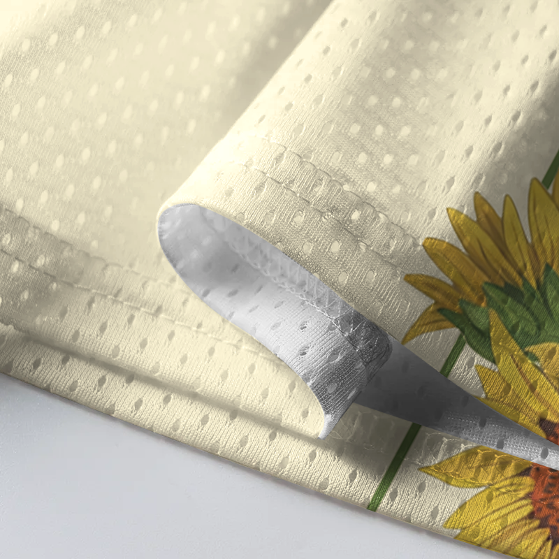 Tokyocanvas A Contented Orange Cat Mesh Jersey