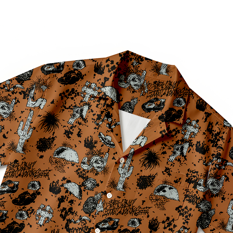 Tokyocanvas Raise Hell Eat Tacos Hawaiian Shirt