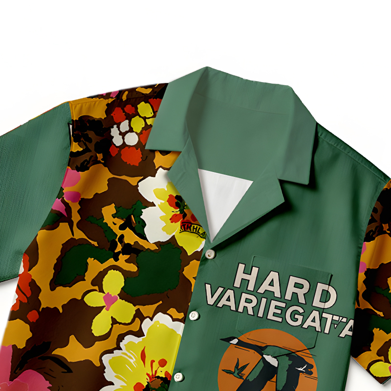 Tokyocanvas Vintage Alfalfa Patch Hawaiian Shirt