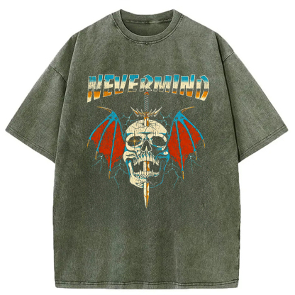 Tokyocanvas Nevermind Washed T-Shirt