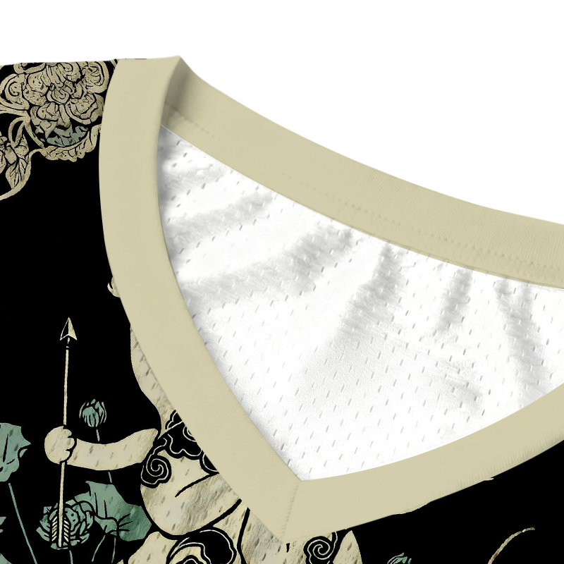 Tokyocanvas Cat Deity Lotus Jersey Tank