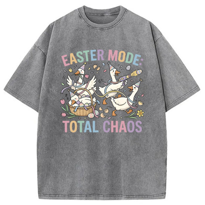 Tokyocanvas Easter Goose Washed T-Shirt