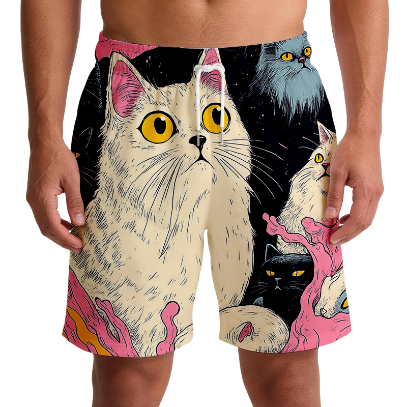 Tokyocanvas Cat's Fantasy Universe Swim Short