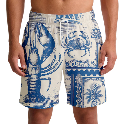 Tokyocanvas Bermuda Post Swim Short