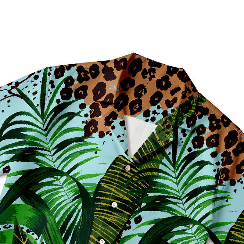 Tokyocanvas Wild Paradise Hawaiian Shirt