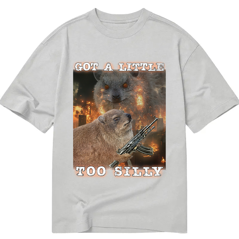 Tokyocanvas Got A Little Too Silly Rock Hyrax Classic T-Shirt