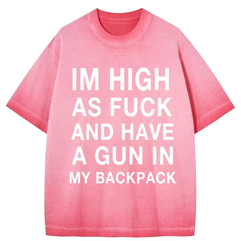 Tokyocanvas Im High Gradient Washed T-Shirt