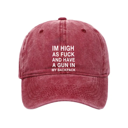 Tokyocanvas Im High Washed Cap