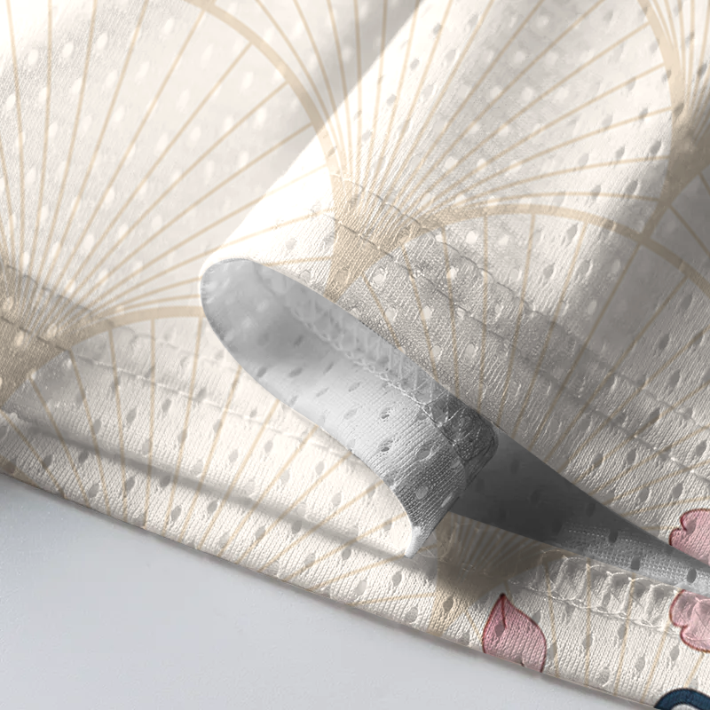 Tokyocanvas Various Types Of Cranes Mesh Jersey