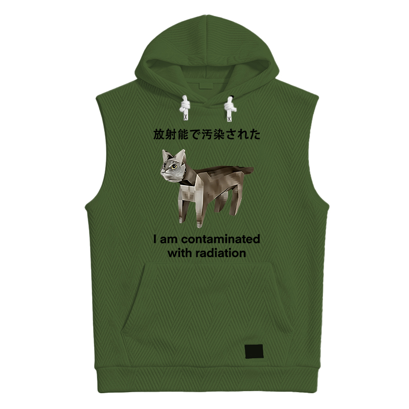 Tokyocanvas Cat Contaminated By Radiation Hooded Tank