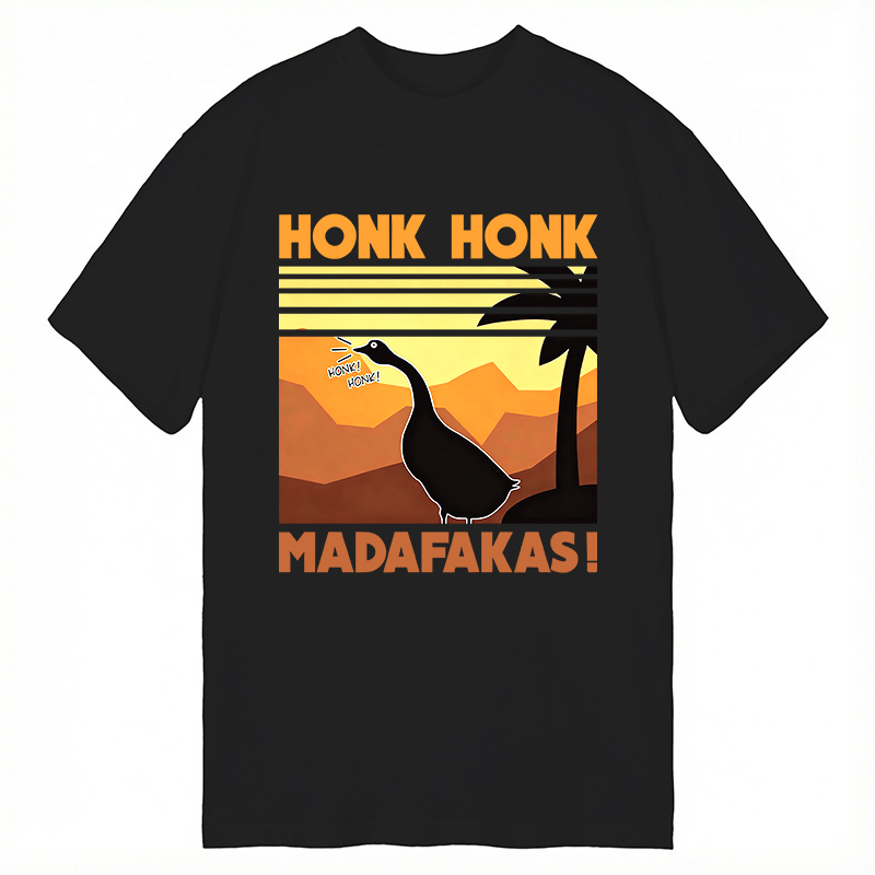 Tokyocanvas Honk Honk Madafakas Goose Meme Classic T-Shirt