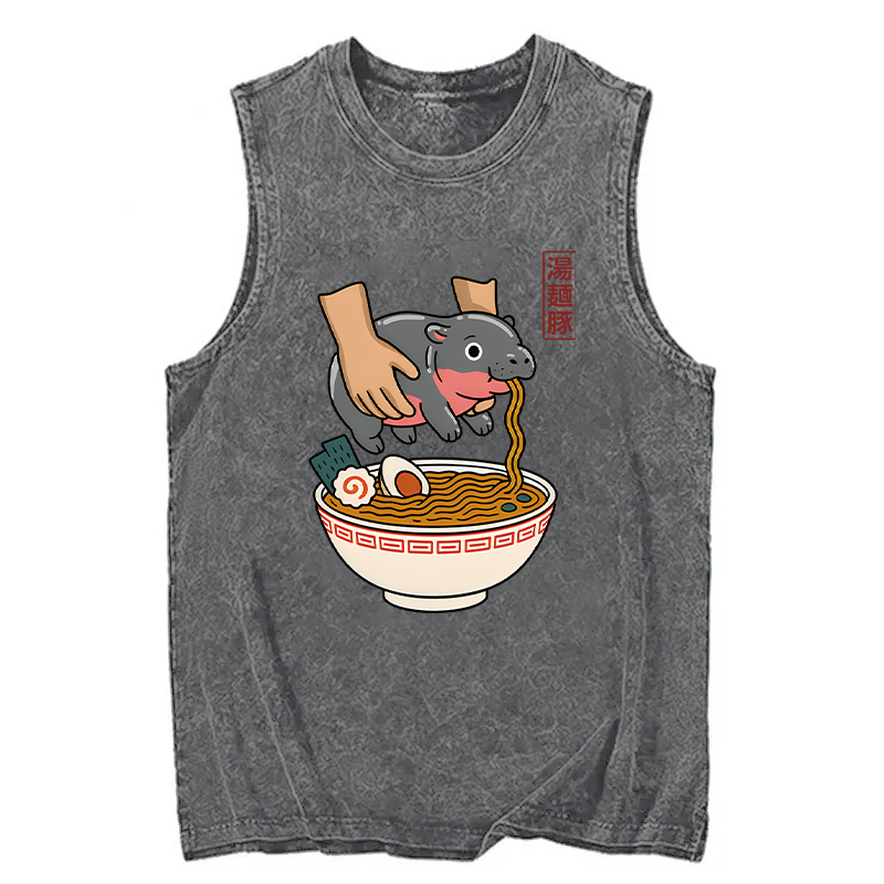 Tokyocanvas Noodles Got Me Washed Tank