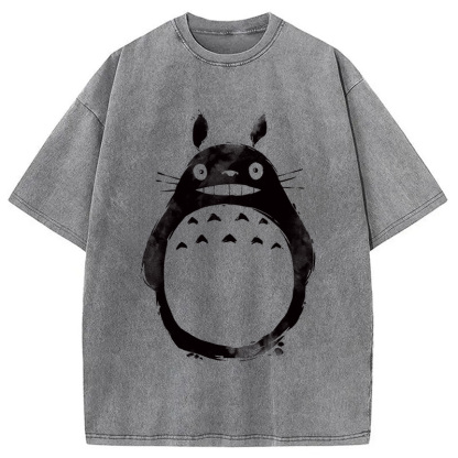 Tokyocanvas Forest Spirit Ink Washed T-Shirt