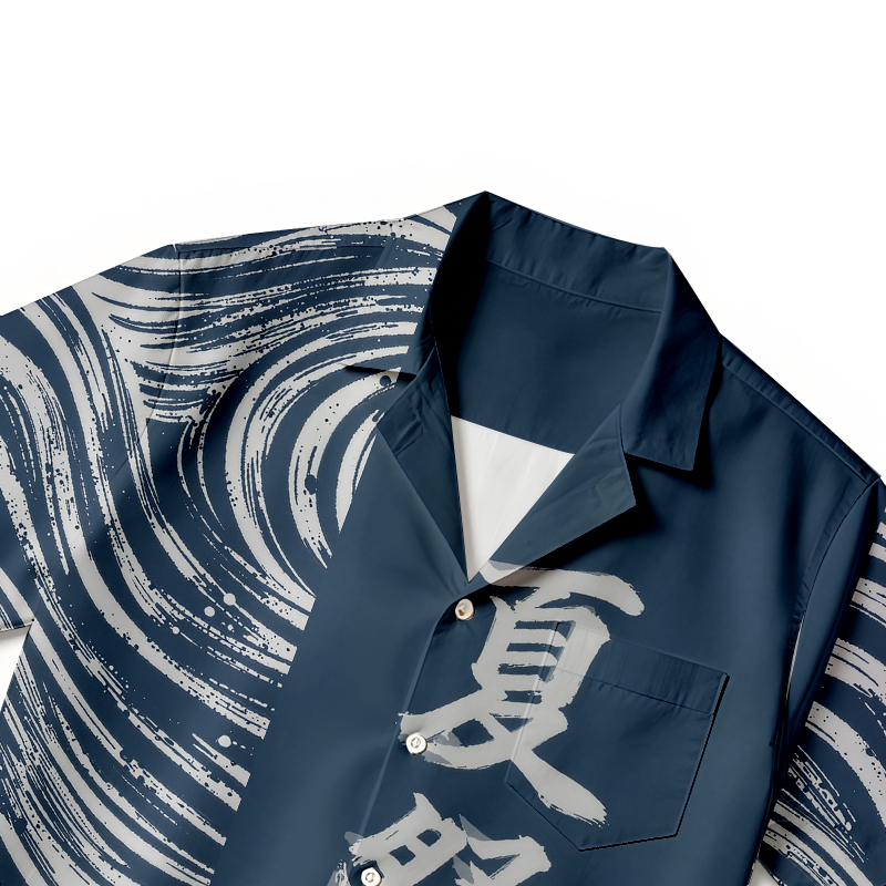 Tokyocanvas Japanese Summer Fest Hawaiian Shirt