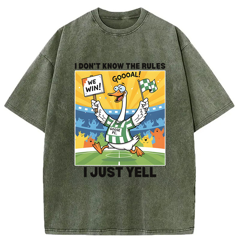 Tokyocanvas I Don�t Know the Rules Washed T-Shirt