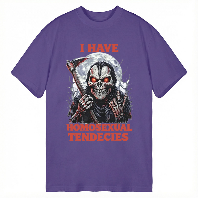 Tokyocanvas I Have Homosexual Tendencies Funny Werewolf Meme Classic T-Shirt